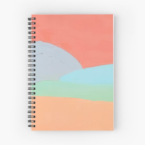 Item preview, Original Paintings by Etel Adnan, Etel Adnan Color Landscape Art designed and sold by OilArtLittle.
