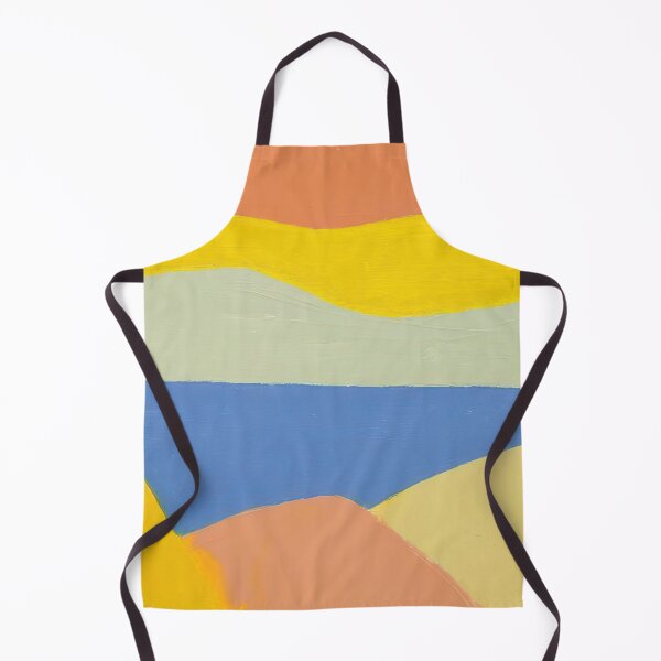 Item preview, Original Paintings by Etel Adnan, Etel Adnan Color Landscape Art designed and sold by OilArtLittle.