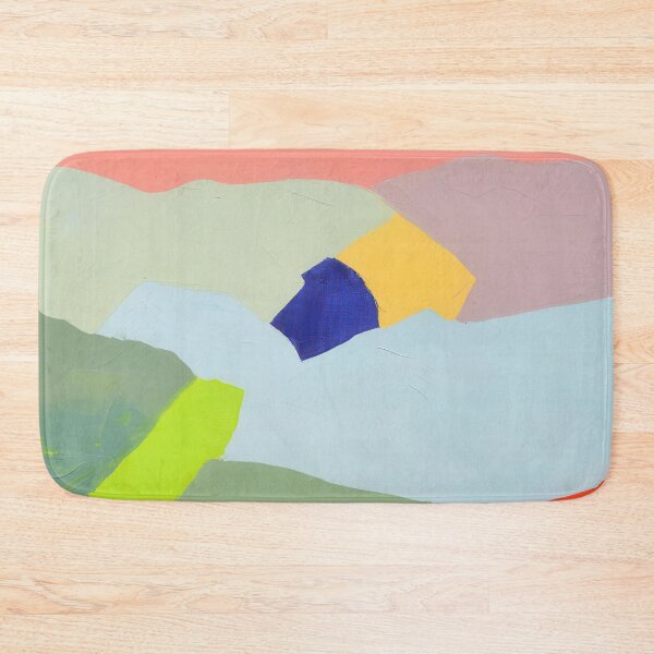 Item preview, Original Paintings by Etel Adnan, Etel Adnan Color Landscape Art designed and sold by OilArtLittle.