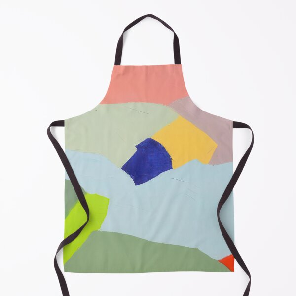 Item preview, Original Paintings by Etel Adnan, Etel Adnan Color Landscape Art designed and sold by OilArtLittle.