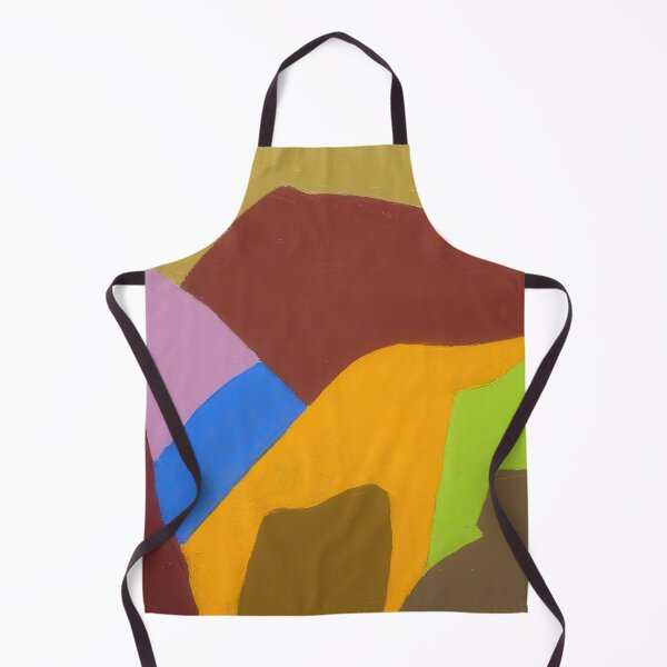 Item preview, Original Paintings by Etel Adnan, Etel Adnan Color Landscape Art designed and sold by OilArtLittle.