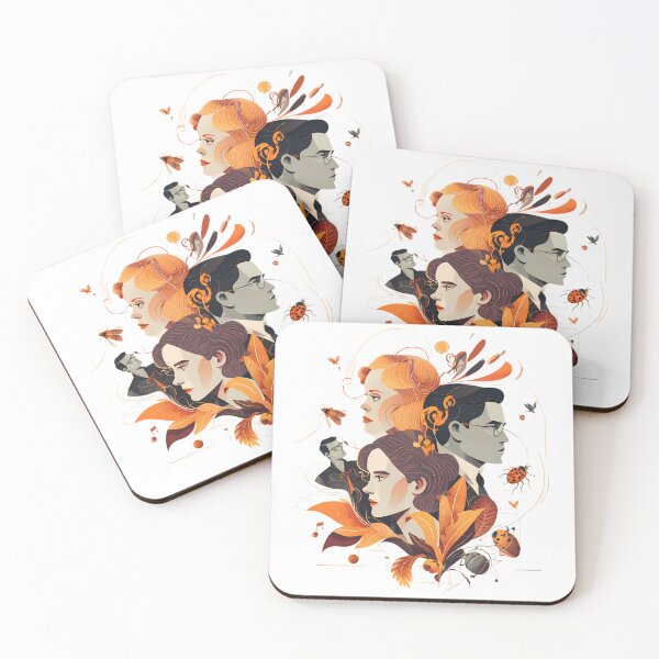 Item preview, Orange Golden Illustrations Blending Nature Humanity Imagination Design designed and sold by ART ATTACK ZONE.