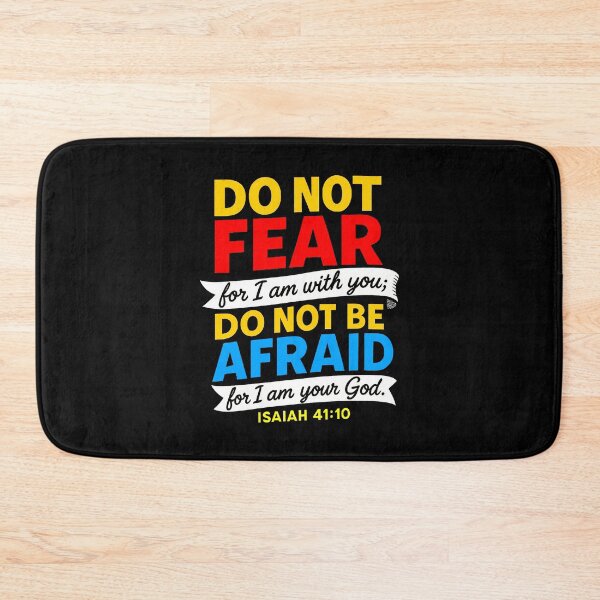 Item preview, Isaiah 41:10 Do Not Be Afraid For I Am Your God designed and sold by plushism.