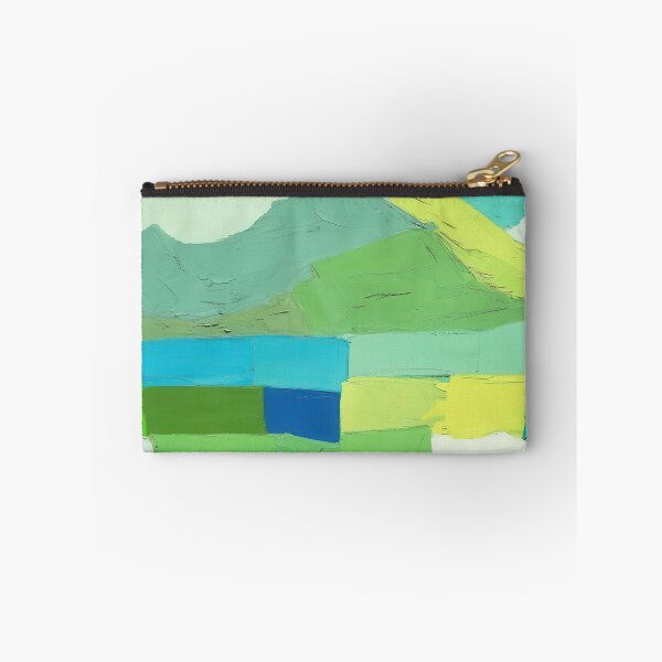Item preview, Original Paintings by Etel Adnan, Etel Adnan Color Landscape Art designed and sold by OilArtLittle.