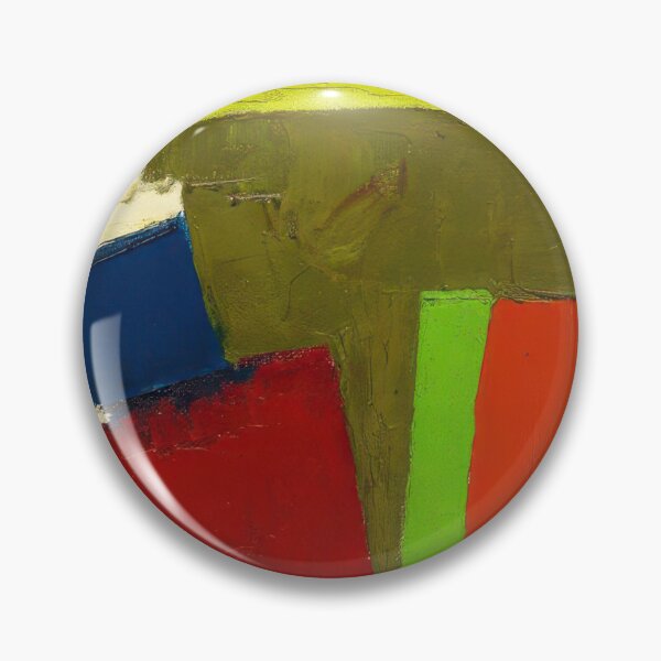 Item preview, Original Paintings by Etel Adnan, Etel Adnan Color Landscape Art designed and sold by OilArtLittle.