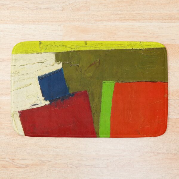 Item preview, Original Paintings by Etel Adnan, Etel Adnan Color Landscape Art designed and sold by OilArtLittle.
