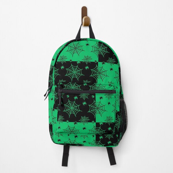 Item preview, Black and green interchange web pattern designed and sold by serenebookworm.