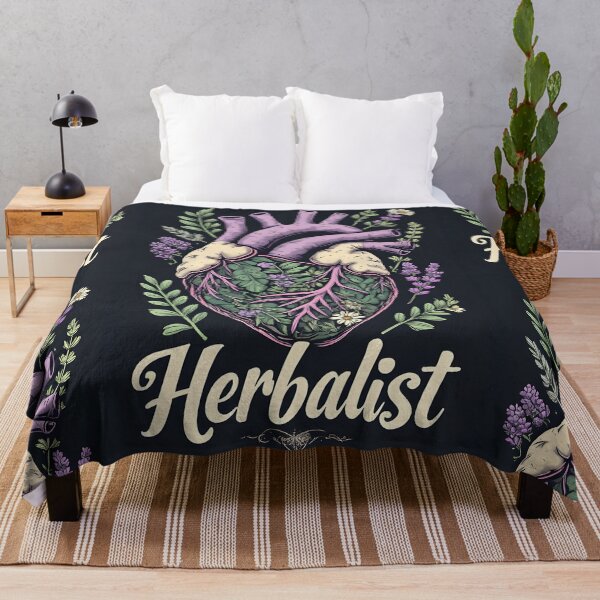 Item preview, Botanical Human Heart Illustration | Herbalism & Holistic Healing Art designed and sold by owi-art.