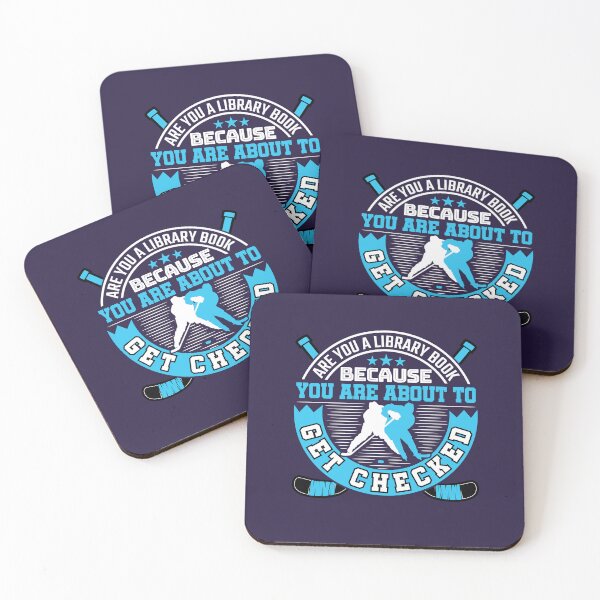 Item preview, Funny Hockey Checking Design designed and sold by jaygo.