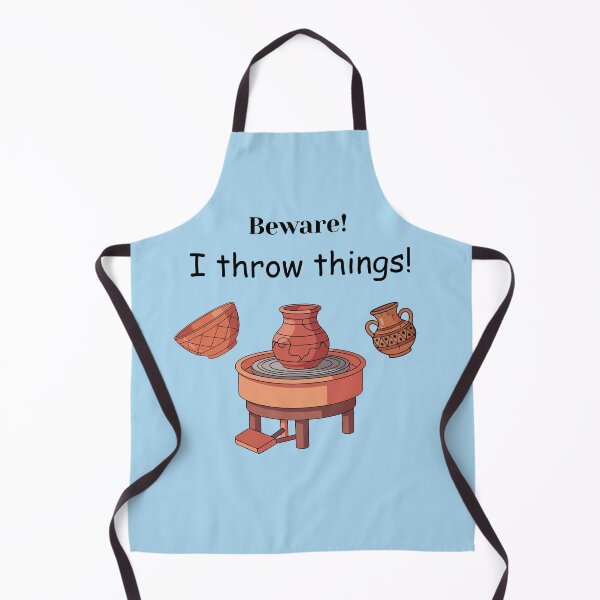 Item preview, Beware! I throw things! designed and sold by Linda La Guardia.