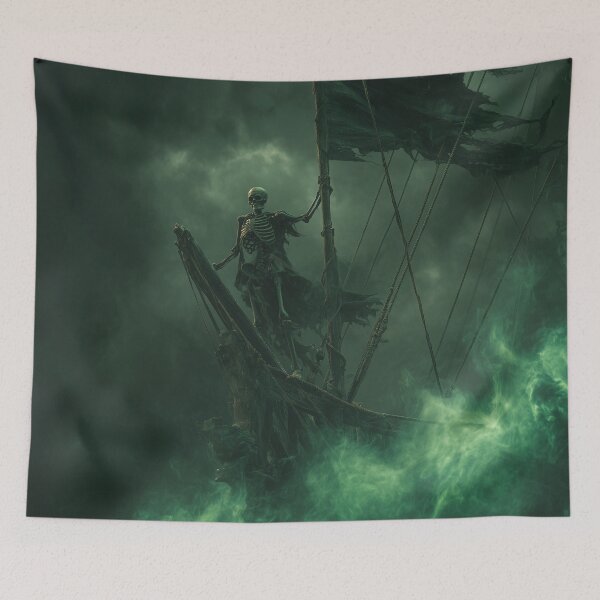 Item preview, Skeleton Pirate Lookout in Crows Nest designed and sold by Rtymer.