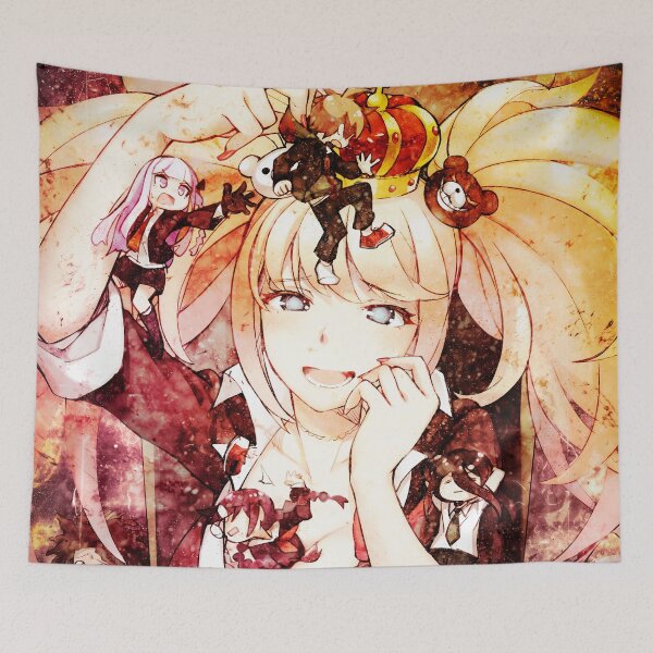 Item preview, Junko Enoshima Danganronpa Royal Chaos Anime Girl Glow designed and sold by mildaclairmo.