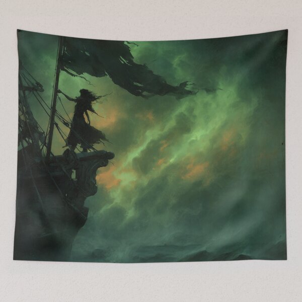Item preview, Skeleton Pirate Lookout in Crows Nest designed and sold by Rtymer.