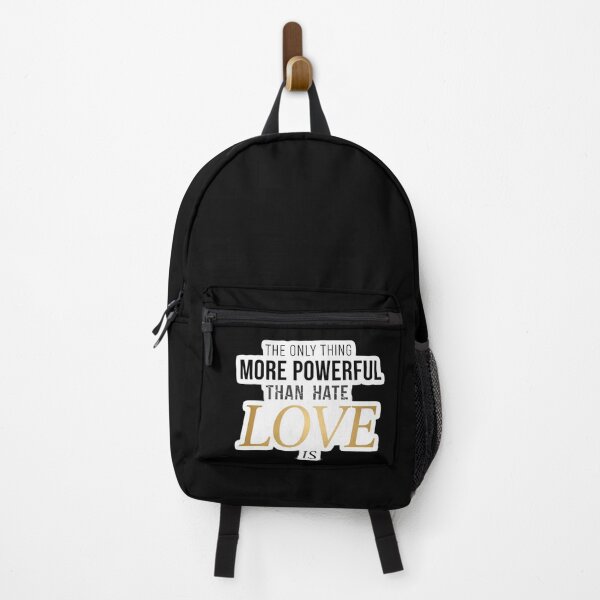 Item preview, The Only Thing More Powerful Than Hate Is Love - Elegant Gold Edition designed and sold by Culture Atlas .
