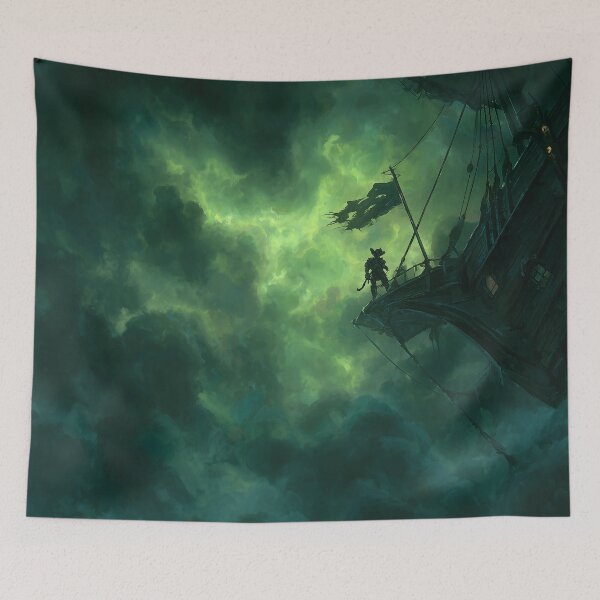 Item preview, Skeleton Pirate Lookout in Crows Nest designed and sold by Rtymer.