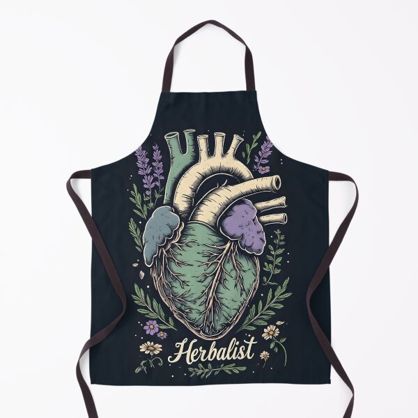 Item preview, Rooted at Heart – Botanical Human Heart Made of Herbs designed and sold by owi-art.