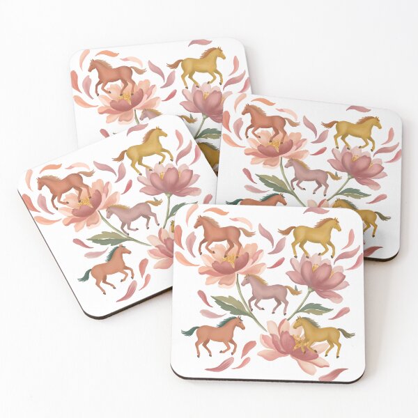 Item preview, Spring Meadow Horses designed and sold by mmartabc.