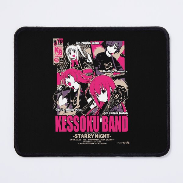Item preview, Bocchi The Rock Kessoku Band Starry Night designed and sold by WingedGiraffes.