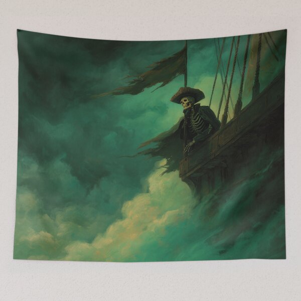 Item preview, Skeleton Pirate Lookout in Crows Nest designed and sold by Rtymer.