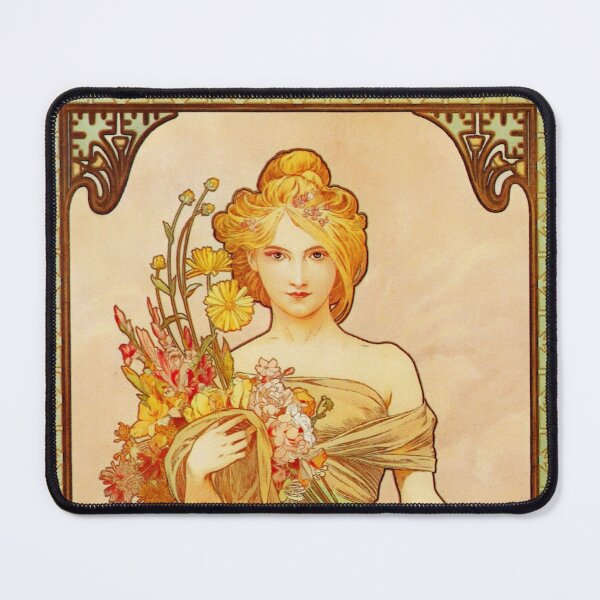 Item preview, Le Printemps 1900 - Alphonse Mucha Art Nouveau Masterpiece designed and sold by stevepmp.
