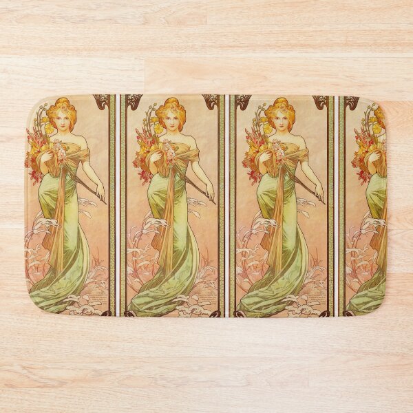 Item preview, Le Printemps 1900 - Alphonse Mucha Art Nouveau Masterpiece designed and sold by stevepmp.