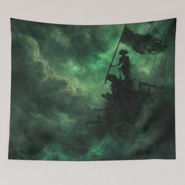 Item preview, Skeleton Pirate Lookout in Crows Nest designed and sold by Rtymer.
