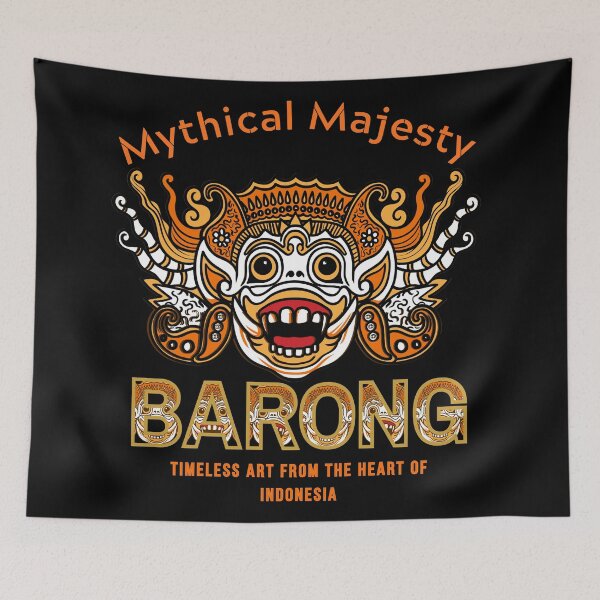 Item preview, Mythical Majesty: Barong Balinese Spirit of Indonesia designed and sold by Khanz4Design.