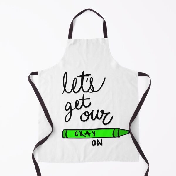 Item preview, Let's Get Our Cray On Green designed and sold by Mohlmann Made.