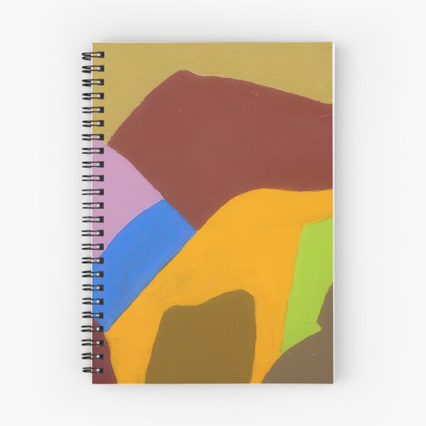 Item preview, Original Paintings by Etel Adnan, Etel Adnan Color Landscape Art designed and sold by OilArtLittle.