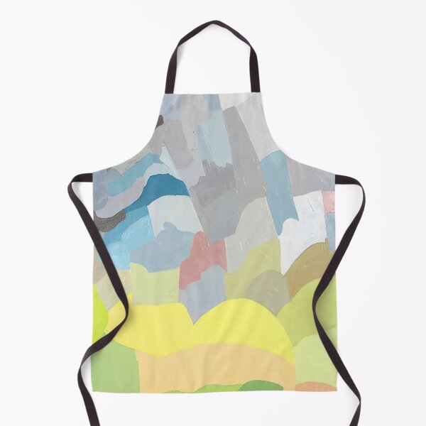 Item preview, Original Paintings by Etel Adnan, Etel Adnan Color Landscape Art designed and sold by OilArtLittle.
