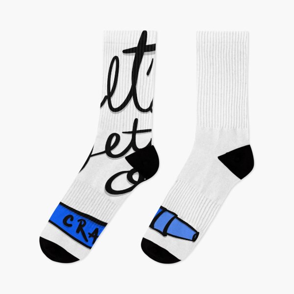 Item preview, Let's Get Our Cray On Blue designed and sold by Mohlmann Made.