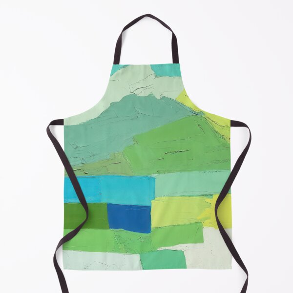 Item preview, Original Paintings by Etel Adnan, Etel Adnan Color Landscape Art designed and sold by OilArtLittle.