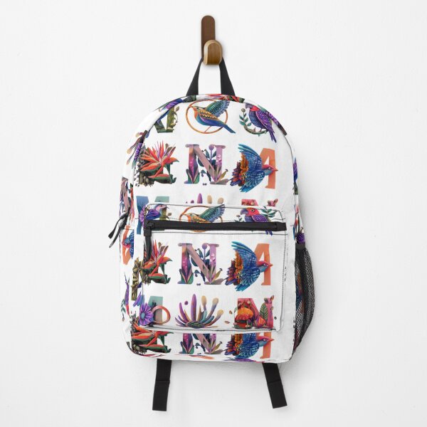 Item preview, Letters Animals Flowers Blending Nature Humanity Imagination Design designed and sold by ART ATTACK ZONE.