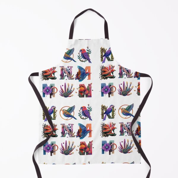 Item preview, Letters Animals Flowers Blending Nature Humanity Imagination Design designed and sold by ART ATTACK ZONE.