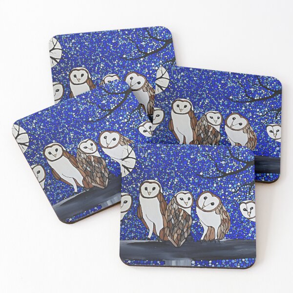 Item preview, Five little owls designed and sold by Rachel Olynuk.