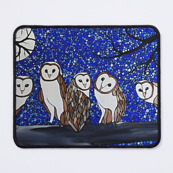 Item preview, Five little owls designed and sold by Rachel Olynuk.
