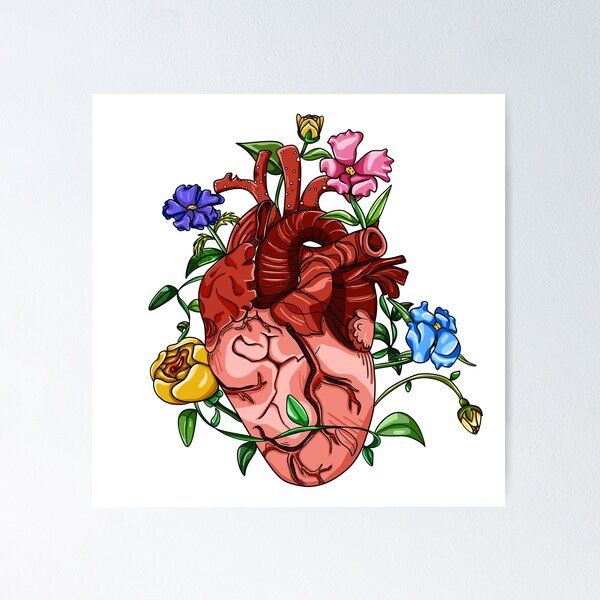 Item preview, Overgrown Floral Abstract Heart  designed and sold by Craori.
