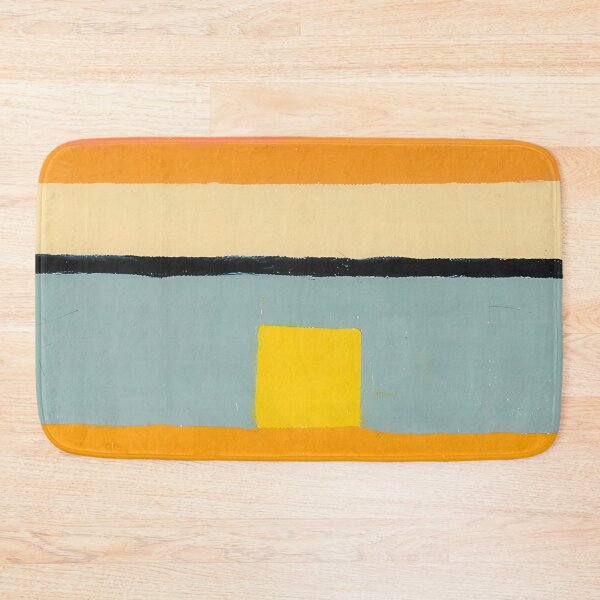 Item preview, Original Paintings by Etel Adnan, Etel Adnan Color Landscape Art designed and sold by OilArtLittle.