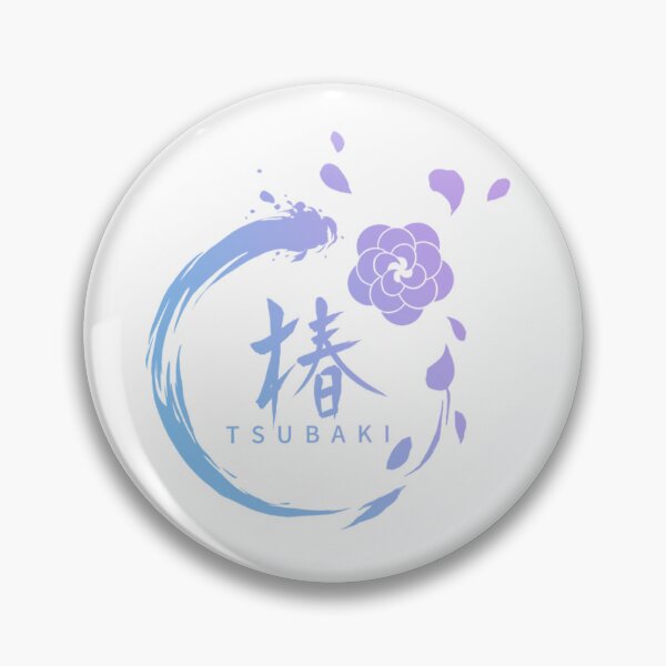 Item preview, Tsubaki, Camelia, Kanji, Japanese ideogram designed and sold by Sanagiatelier.