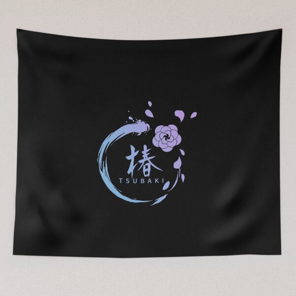 Item preview, Tsubaki, Camelia, Kanji, Japanese ideogram designed and sold by Sanagiatelier.