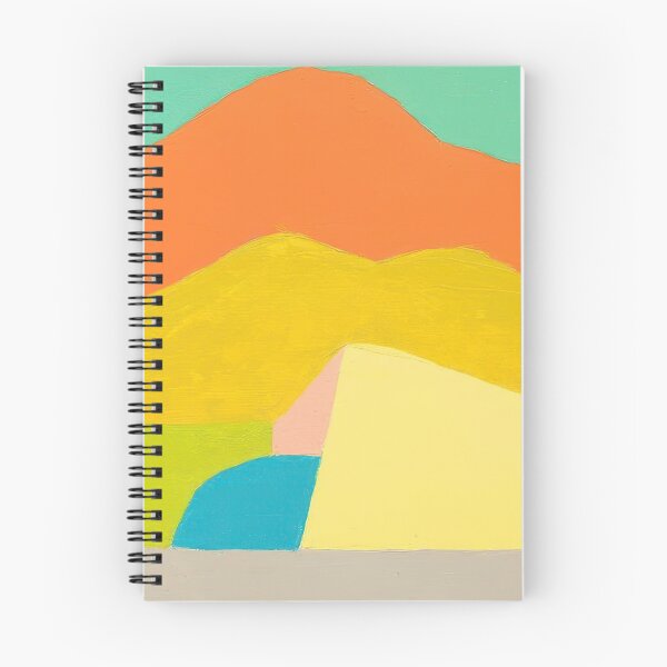 Item preview, Original Paintings by Etel Adnan, Etel Adnan Color Landscape Art designed and sold by OilArtLittle.