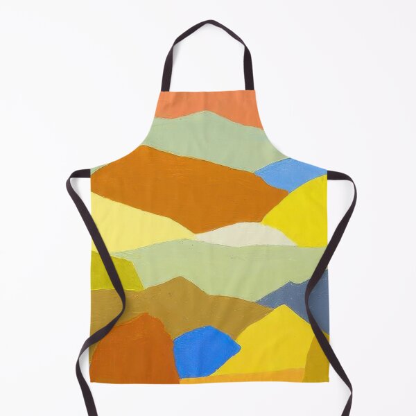 Item preview, Original Paintings by Etel Adnan, Etel Adnan Color Landscape Art designed and sold by OilArtLittle.