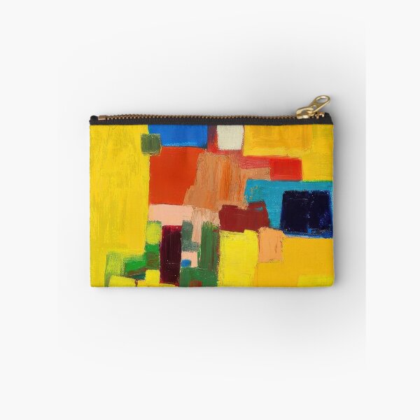 Item preview, Original Paintings by Etel Adnan, Etel Adnan Color Landscape Art designed and sold by OilArtLittle.