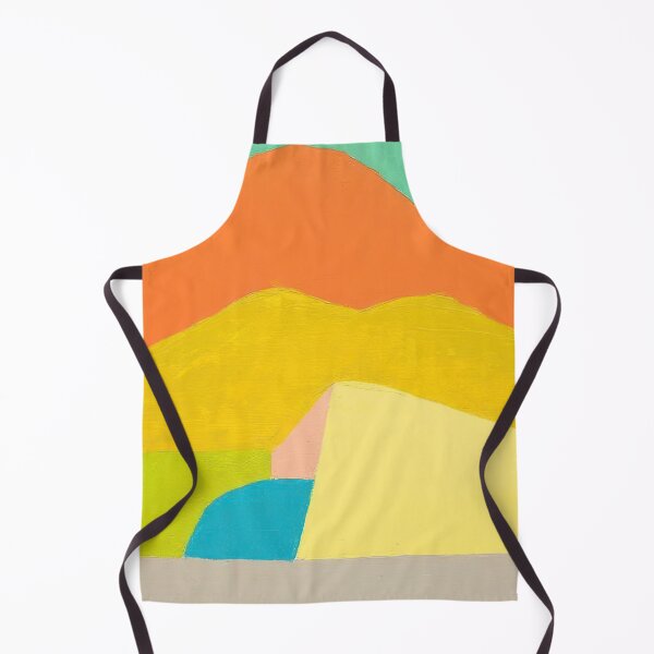 Item preview, Original Paintings by Etel Adnan, Etel Adnan Color Landscape Art designed and sold by OilArtLittle.