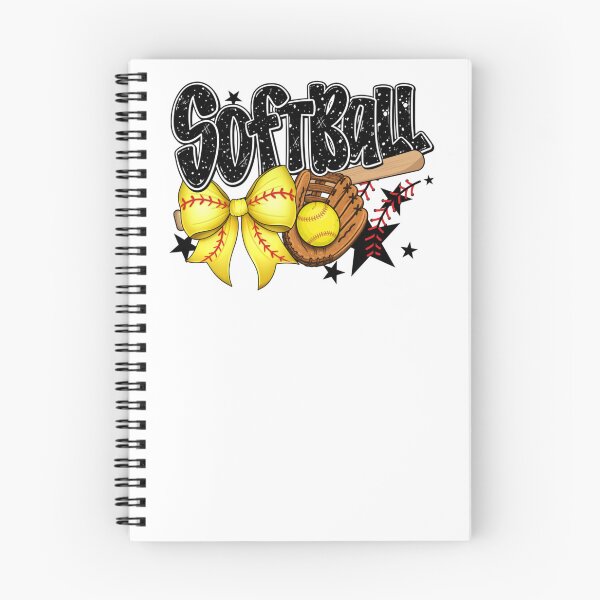 Item preview, Softball Coquette Bow designed and sold by krystalRomanart.