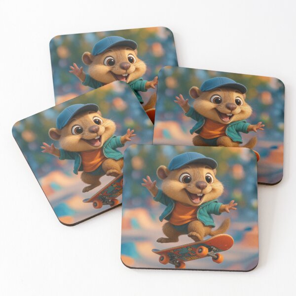 Item preview, Skater Prairie Dog designed and sold by Sillytoe.