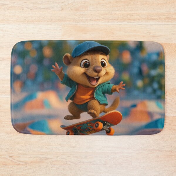 Item preview, Skater Prairie Dog designed and sold by Sillytoe.