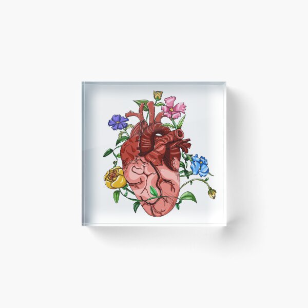 Item preview, Overgrown Floral Abstract Heart  designed and sold by Craori.