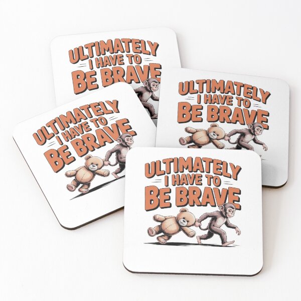 Item preview, Ultimately I Have to be Brave Monkey Punch designed and sold by BHMARTS.
