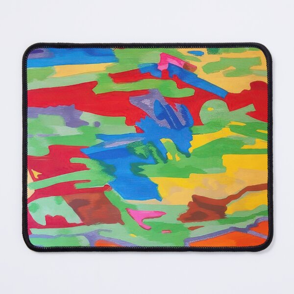 Item preview, Original Paintings by Etel Adnan, Etel Adnan Color Landscape Art designed and sold by OilArtLittle.